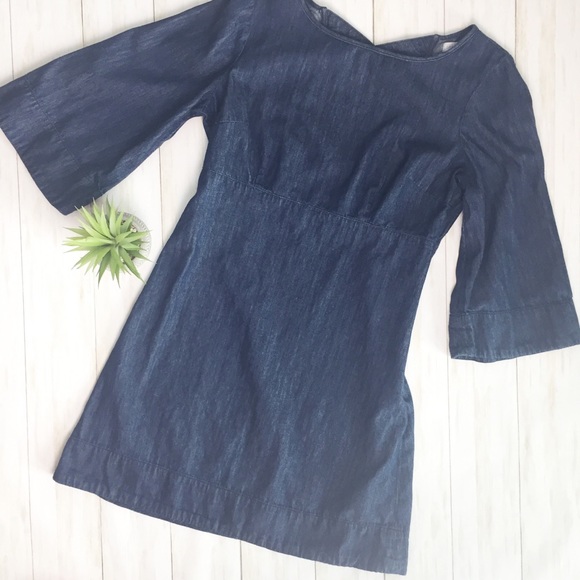 {UO} Cooperative Brooklyn Bell Denim Dress - 6 - Picture 3 of 8